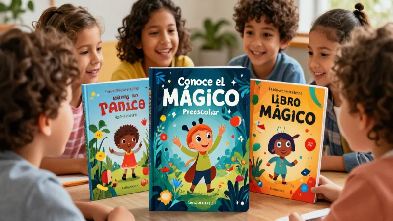 Conoce el Libro Mágico Preescolar que encantará a tus pequeños 4 Libros mágicos preescolares coloridos y educativos