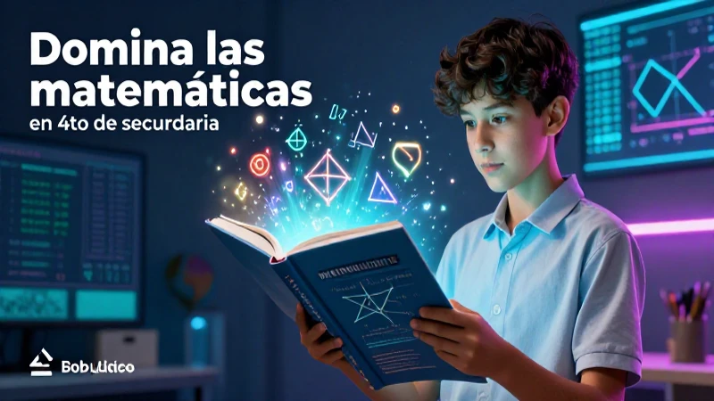 Libros y recursos para dominar las matemáticas en cuarto de secundaria