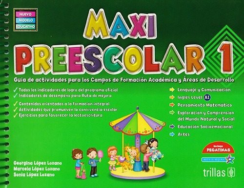 libro maxi preescolar 1 aprendizaje y crecimiento de tus hijos