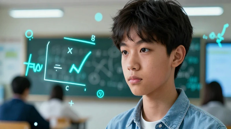 Estudiante motivado, crecimiento académico vibrante