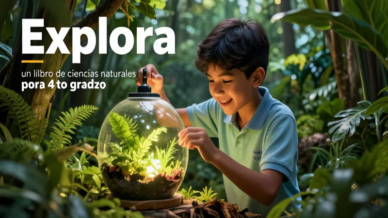 Ciencia divertida y educativa para cuarto grado