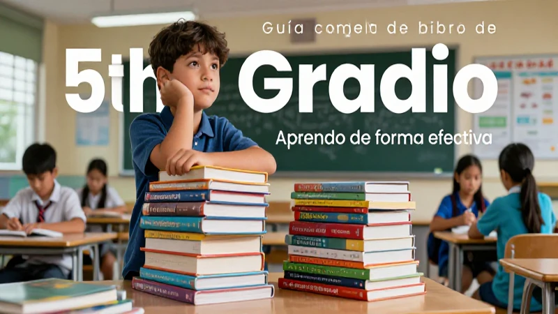 El libro de texto ideal para quinto grado