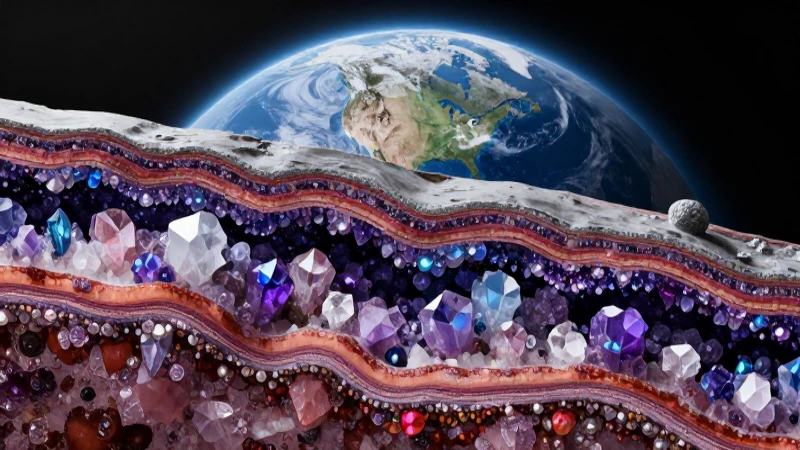 Aprende ciencias naturales en tercer grado con este Conoce libro 4 Corte terrestre dinámico, minerales vibrantes y detallados