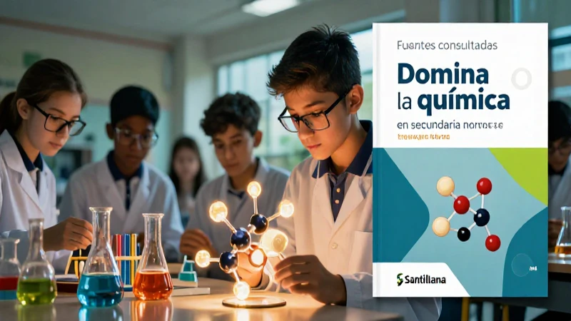 Estudiante de química atractivo y dinámico
