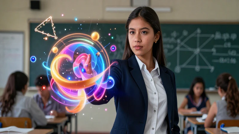 Estudiante mexicano ilustra conceptos matemáticos abstractos
