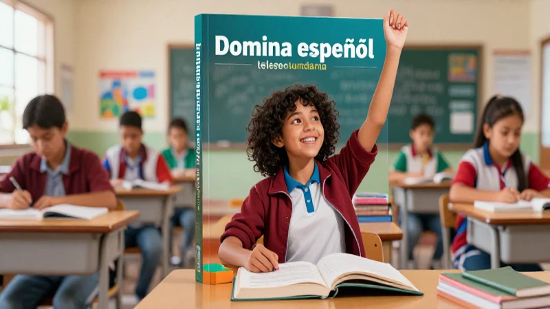 Domina español: recurso esencial para telesecundarias