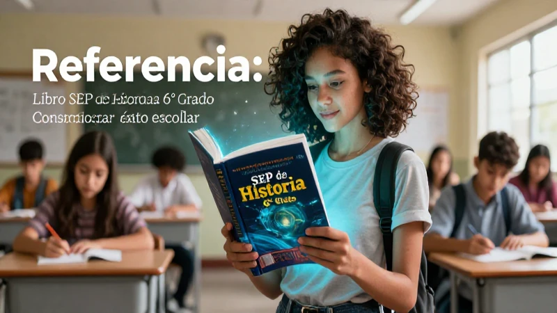 Libro SEP de Historia para el éxito escolar