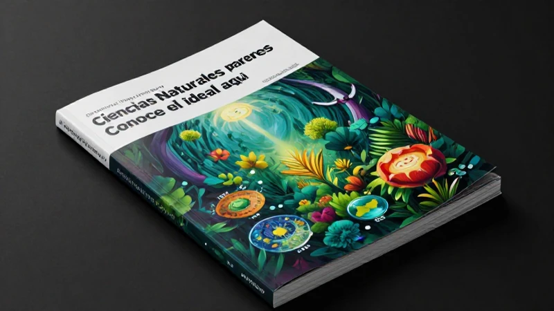 Libro científico premium de Ciencias Naturales