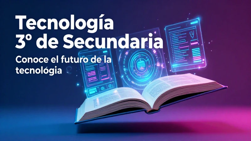 Portada digital futurista de libro holográfico