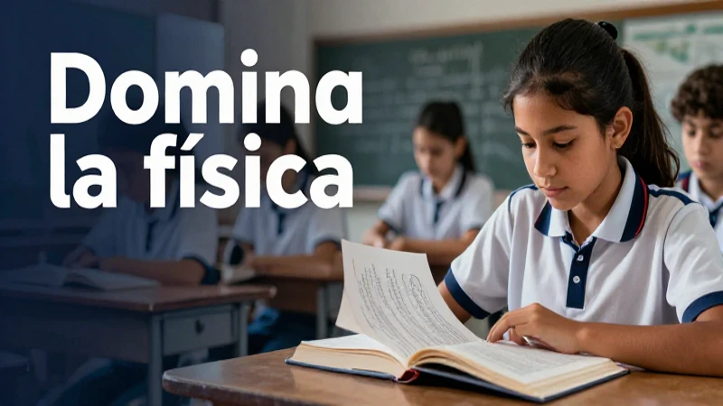 Físicas educativa vibrante con estilo mexicano