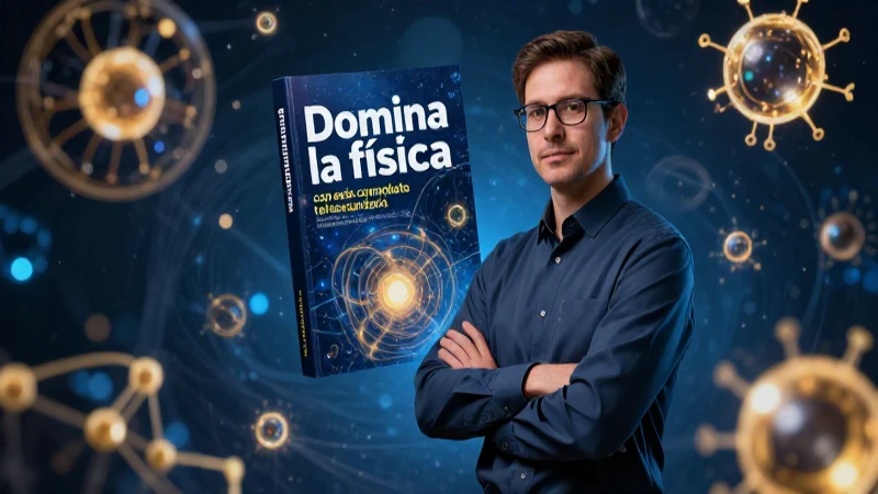 Educador experto, física con visualizaciones vibrantes