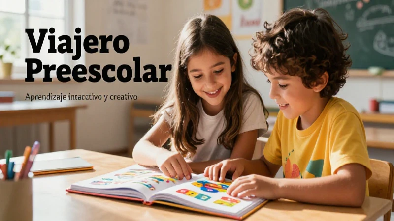 Aprendizaje interactivo y creativo con el libro viajero preescolar 4 Libro viajero creativo para niños preescolares