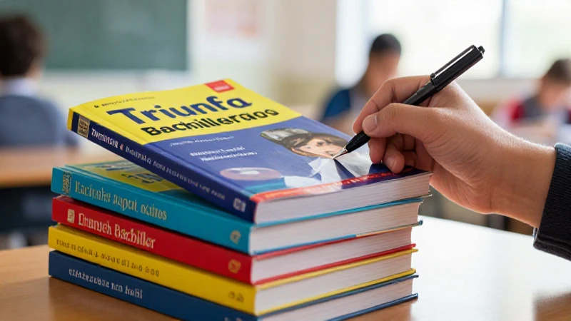 Libros esenciales para bachillerato de Triunfa