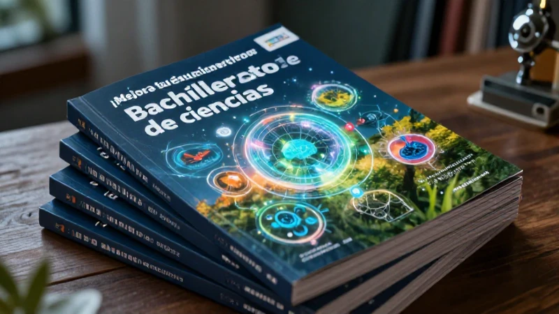 ¡Mejora tu educación con los mejores libros de bachillerato de ciencias! 3 Libros de bachillerato de ciencias de alta calidad