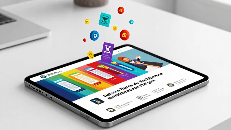 Descarga libros de bachillerato en PDF gratis