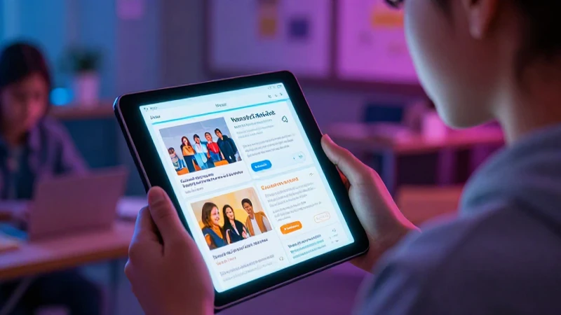 Libros de bachillerato en Galicia: guía completa y recomendaciones 5 Joven dinámico estudiando con tablet moderna