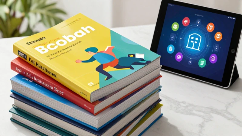 Libros de bachillerato en Galicia: guía completa y recomendaciones 3 Revista educativa vibrante con libros y tablet