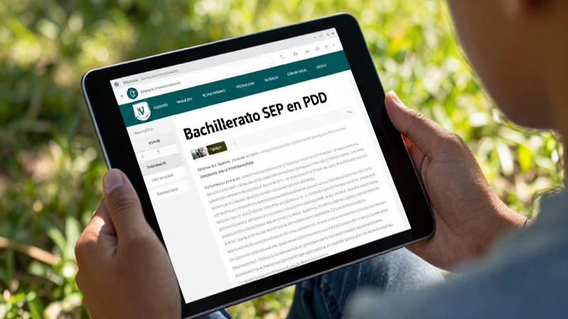 Descarga libros de bachillerato SEP en PDF