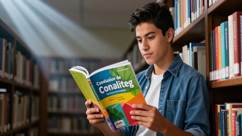Potencia tu aprendizaje con los libros Conaliteg español 3º secundaria 4 Estudiante mexicano aprende con libros Conaliteg