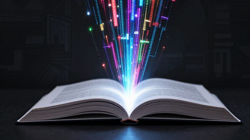 Libro digital vibrante con patrón mexicano