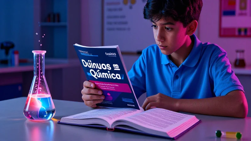 Libros Conaliteg de química, vibrantes e innovadores