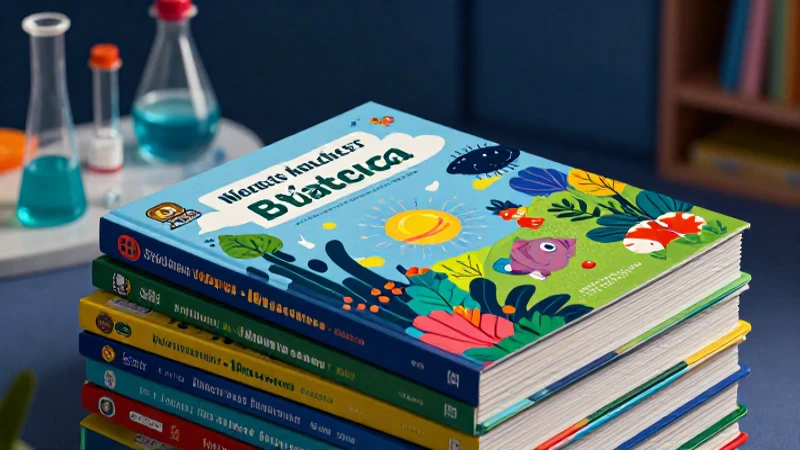 Ilustración de ciencia educativa moderna y detallada