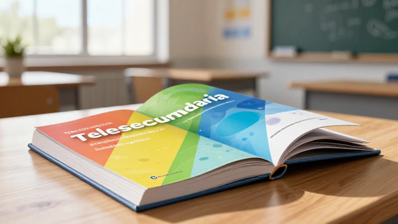 Libros esenciales para el aprendizaje de telesecundaria