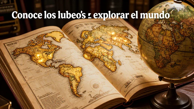 Atlas de lujo para explorar el mundo