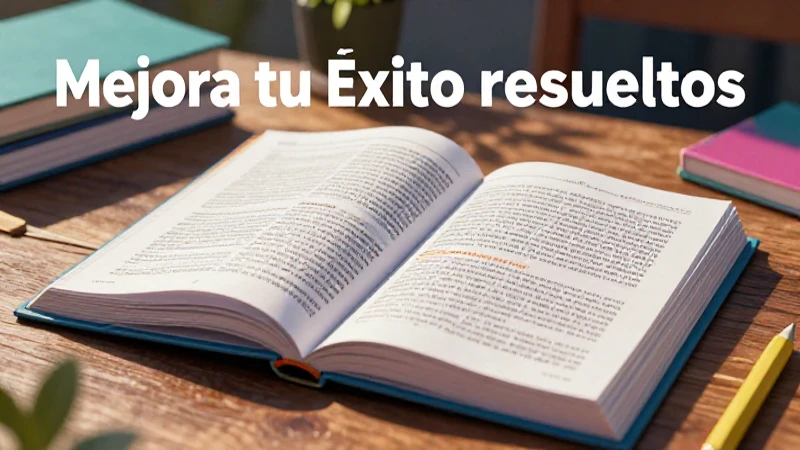 Libros resueltos para éxito académico