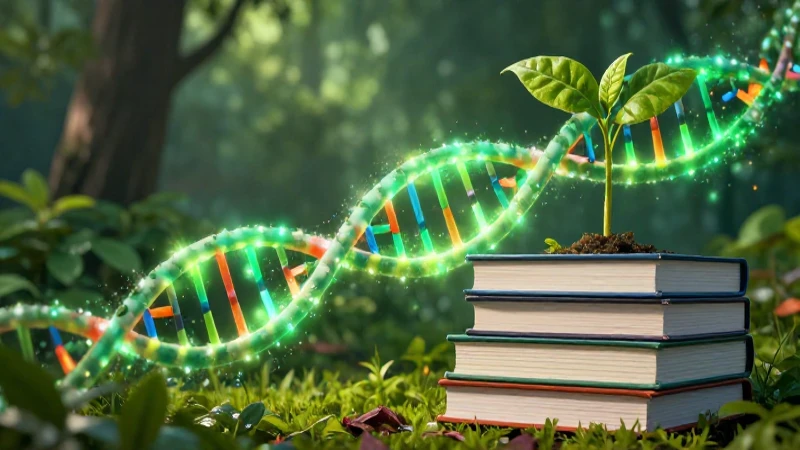 los mejores libros de biología SEP para expandir tu conocimiento 3 Ciencia y naturaleza se fusionan estéticamente