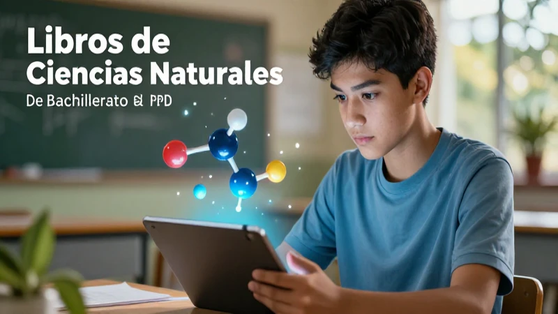Descarga gratis libros de ciencias naturales en PDF para bachillerato 5 Aprovecha libros gratuitos de ciencias
