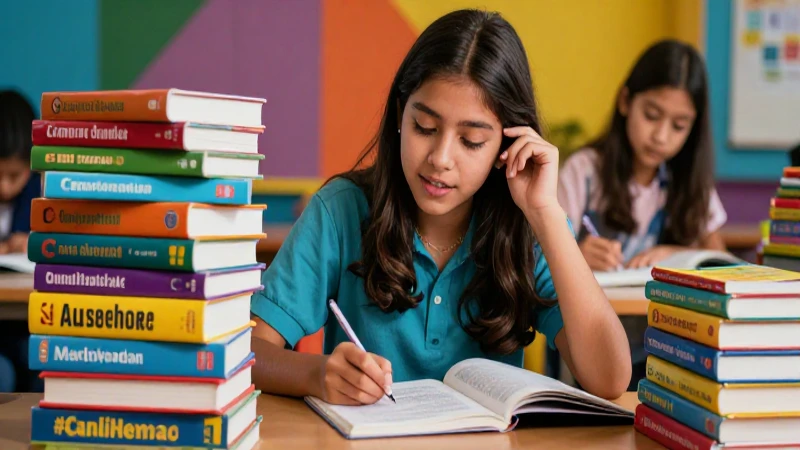 Joven mexicano estudiando con estilo profesional y vívido