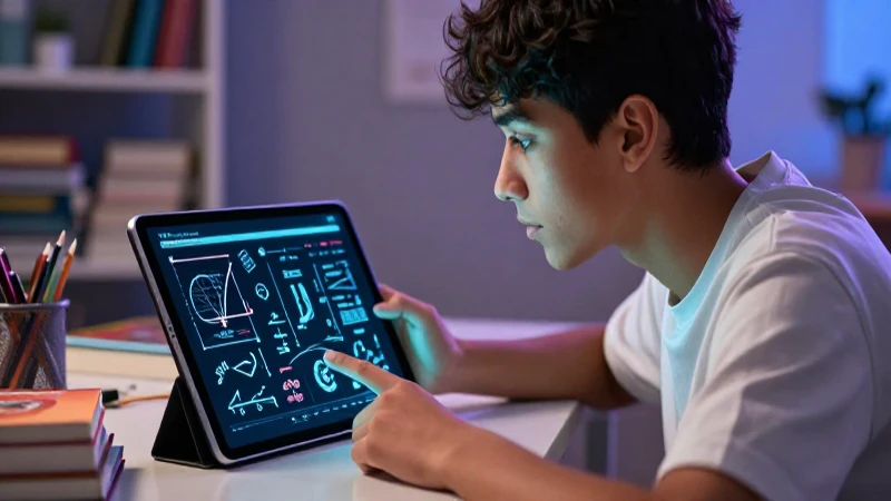 Estudio de física con PDF digital para secundaria