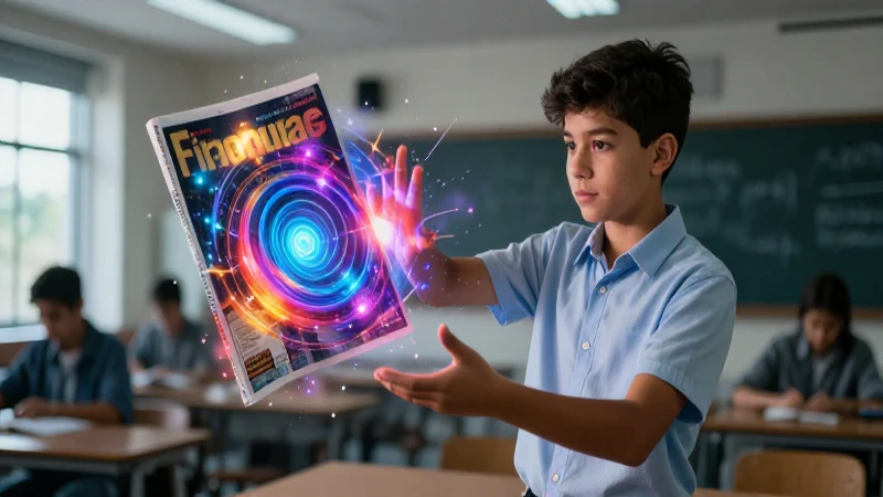Joven mexica estudia física con energía vibrante