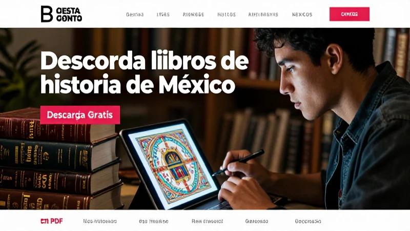 Descarga gratis libros de historia de México en PDF