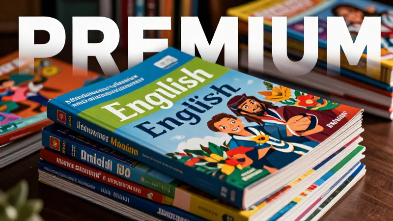 Portada educativa vibrante y detallada con toques mexicanos