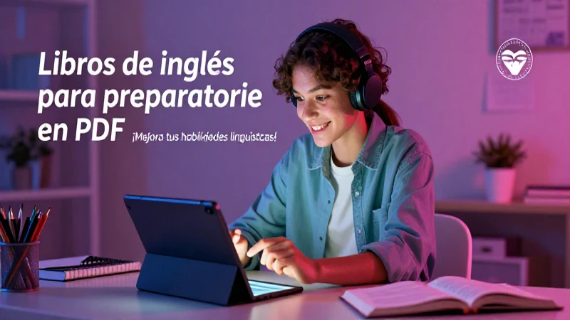Aprovecha tus libros PDF para mejorar inglés