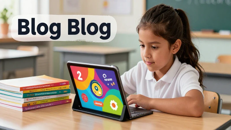 Niño mexicano aprende usando tablet y libros