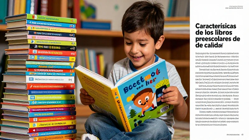 Fomenta la pasión por leer con libros preescolares de primera calidad 3 Niños alegres leyendo libros educativos de calidad