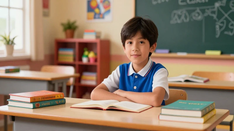 Estudiante brillante y moderno en entorno educativo mexicano