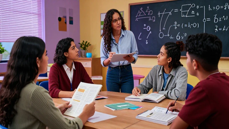 Libros SEP Matemáticas: Impulsa tu aprendizaje de forma efectiva 5 Estudiantes mexicanos colaboran en matemáticas modernas