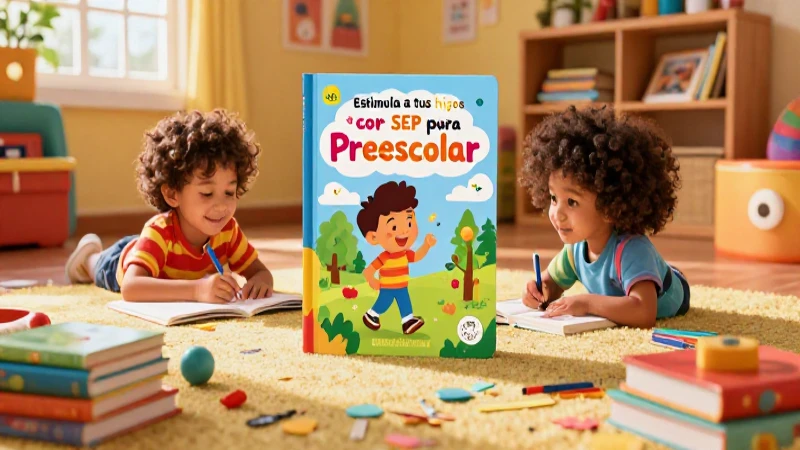 Libros SEP para preescolar estimulan el aprendizaje infantil
