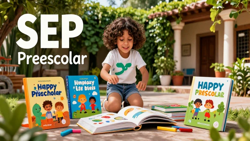 Libros SEP estimulando niños de preescolar