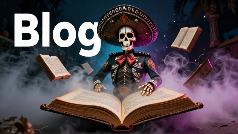 Descarga libros de leyendas de terror mexicanas en formato PDF 4 Calavera mexicana misteriosa emerge de niebla mística