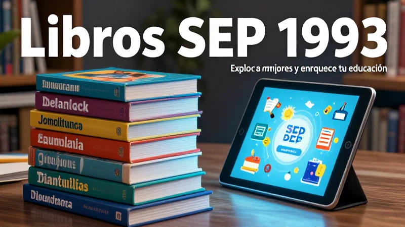Mejora tu educación con estos libros de SEP