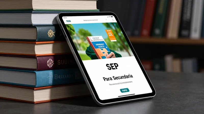 Descarga los libros de la SEP para secundaria en PDF