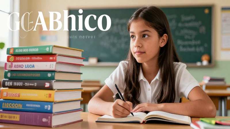 Libros 3er grado telesecundaria: potencia el nuevo modelo educativo 4 Ilustración vibrante de estudiante mexicano estudioso
