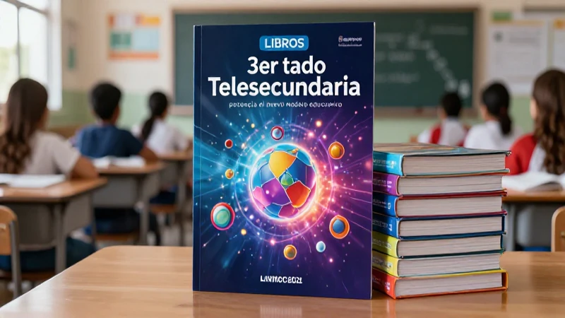 Libros 3er grado telesecundaria: potencia el nuevo modelo educativo 3 Potencia el nuevo modelo educativo
