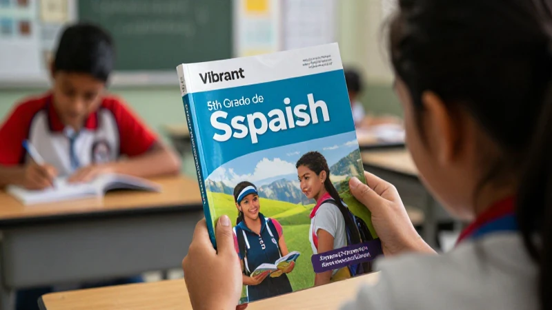 Busque un libro vibrante que fomente el aprendizaje