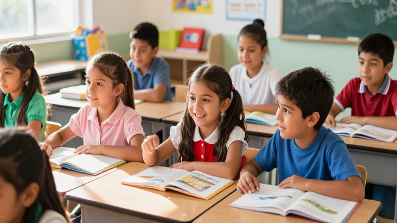 Libros de texto en Aguascalientes: educación de calidad para tus hijos 3 Niños mexicanos son felices en su aula